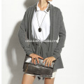 16STC8080 wool knit long open cardigan